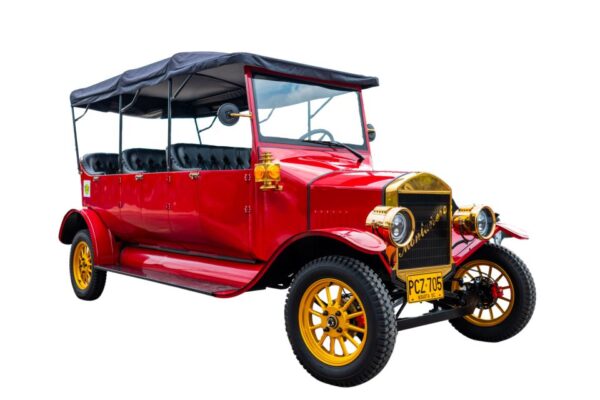 Carro clásico 5 a 7 personas - Color Rojo