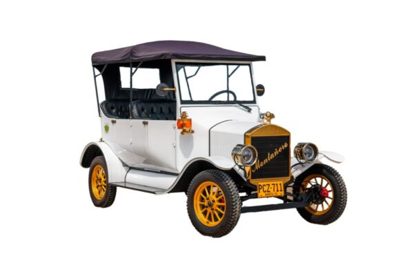 Carro clásico 3 a 4 personas - Color Blanco