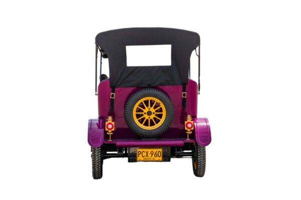 Carro clásico 3 a 4 personas - Color Morado - Image 3